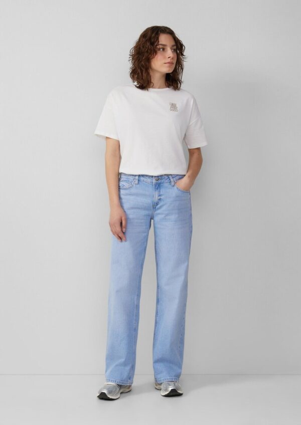 Jeans Catie / Slim Fit / Mid Rise /Wide Leg