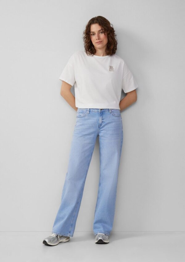 Jeans Catie / Slim Fit / Mid Rise /Wide Leg