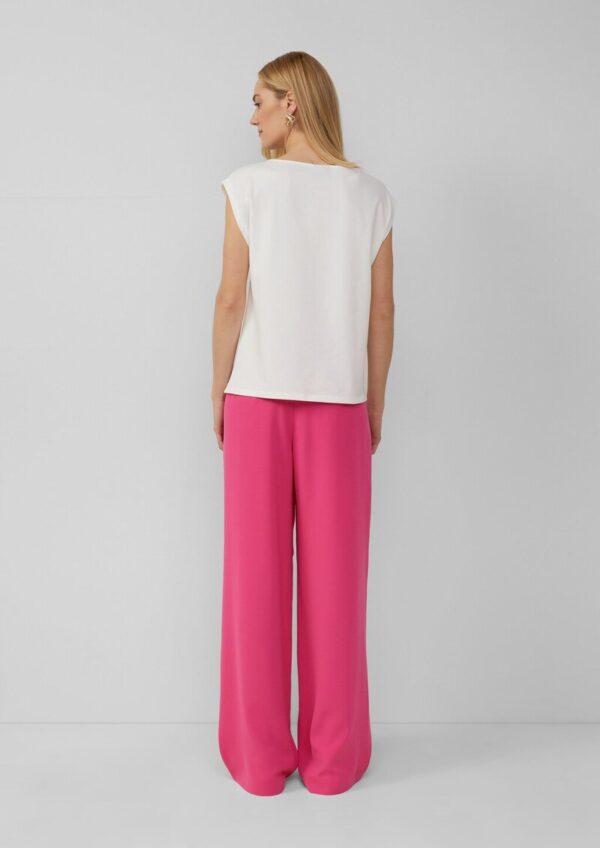 T-Shirt mit Strukturmuster