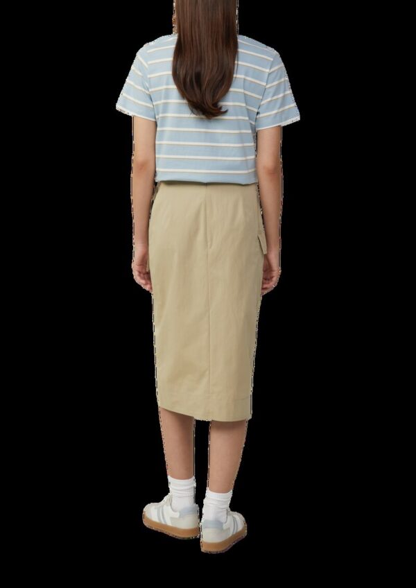 Midirock in Wickel-Optik mit Cargotasche