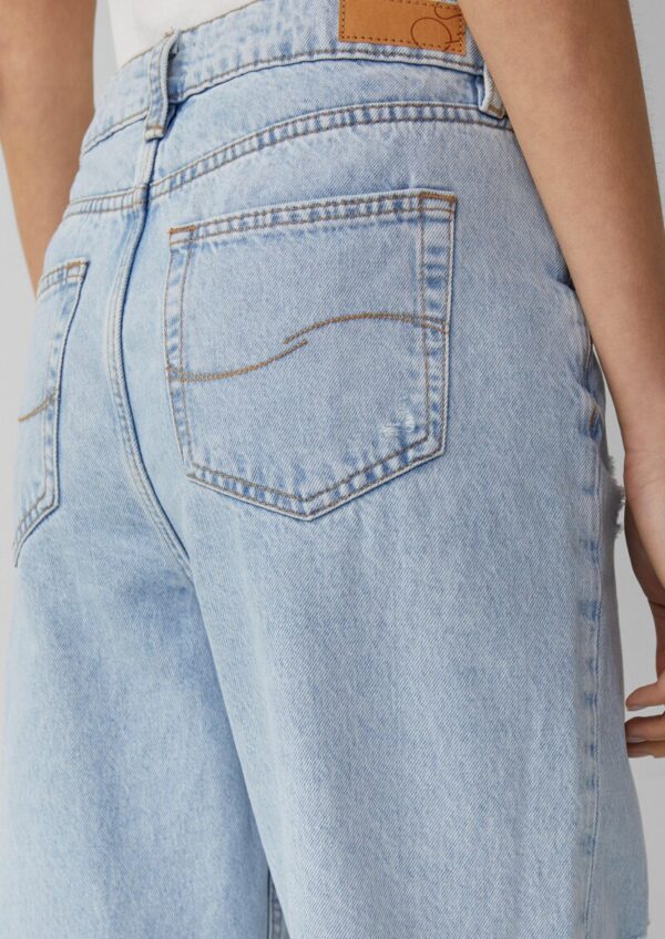 Ankle-Jeans Tizie / Slim Fit / High Rise / Tapered Leg / Destroyed Details