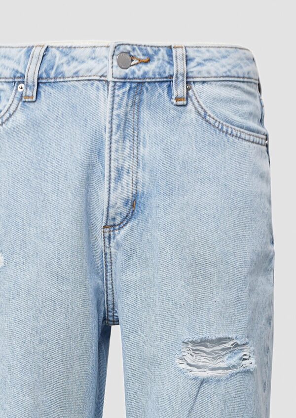 Ankle-Jeans Tizie / Slim Fit / High Rise / Tapered Leg / Destroyed Details