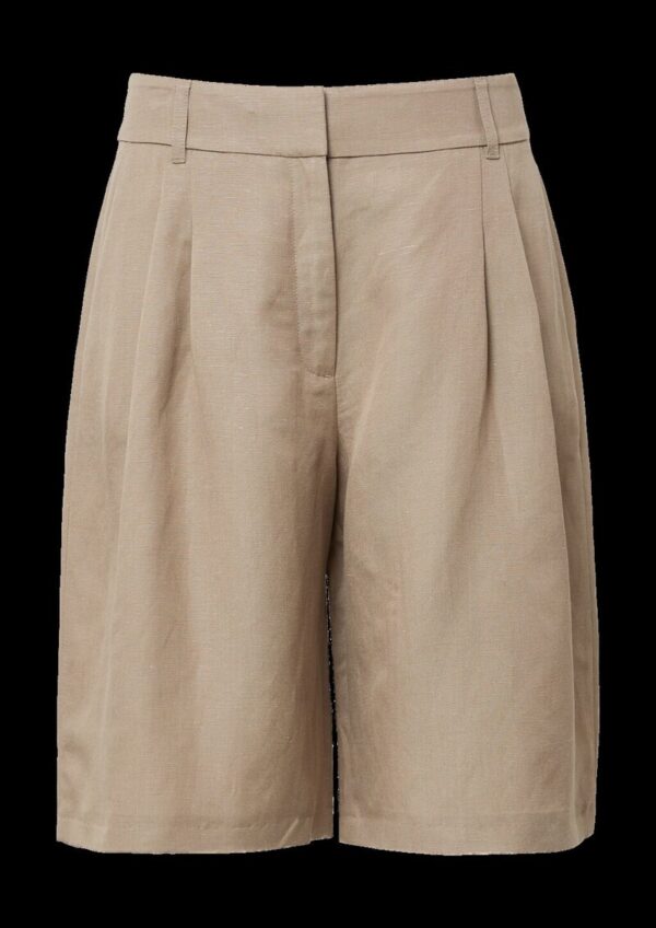 Bermuda aus Leinenmix