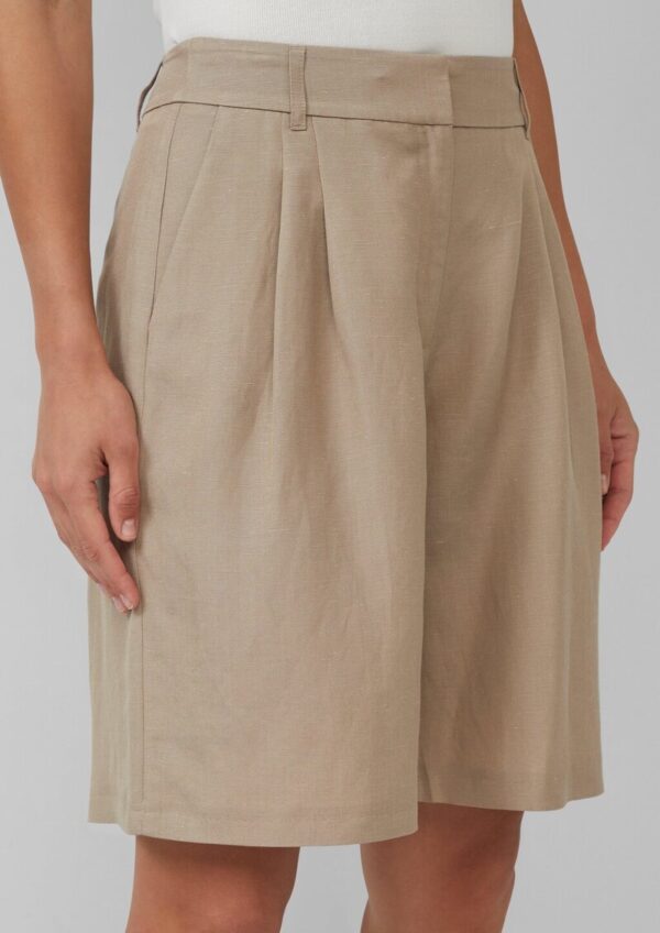 Bermuda aus Leinenmix