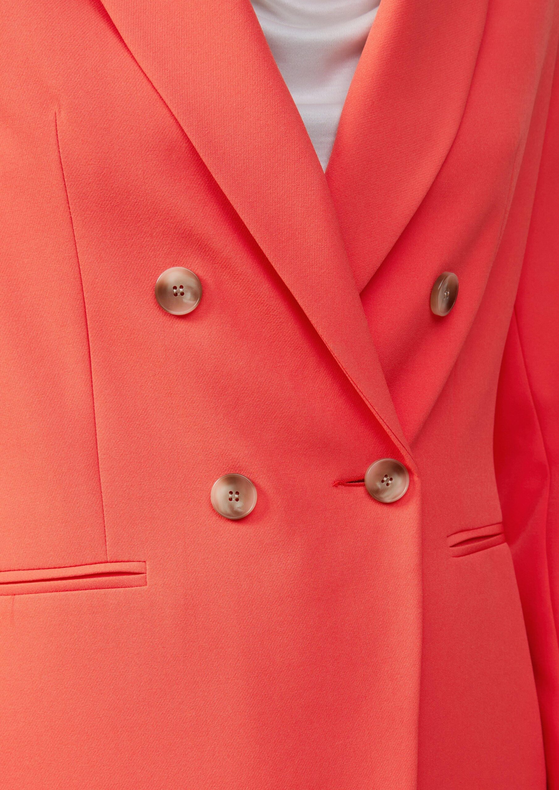 Blazer mit Reverskragen im Slim Fit