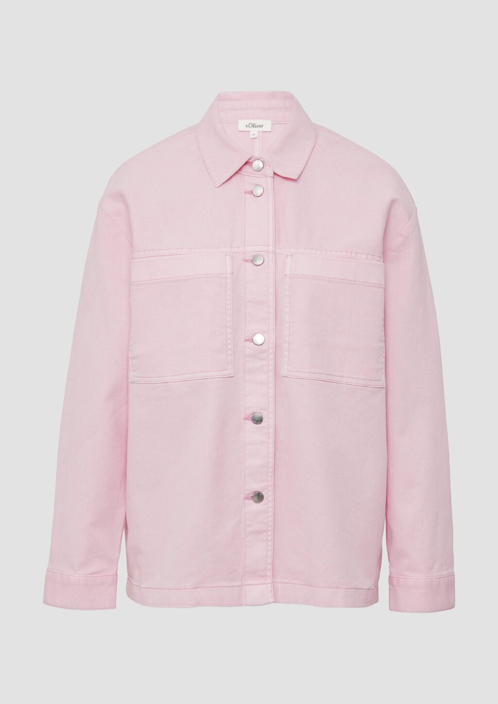 Overshirt aus Twill im Relaxed Fit