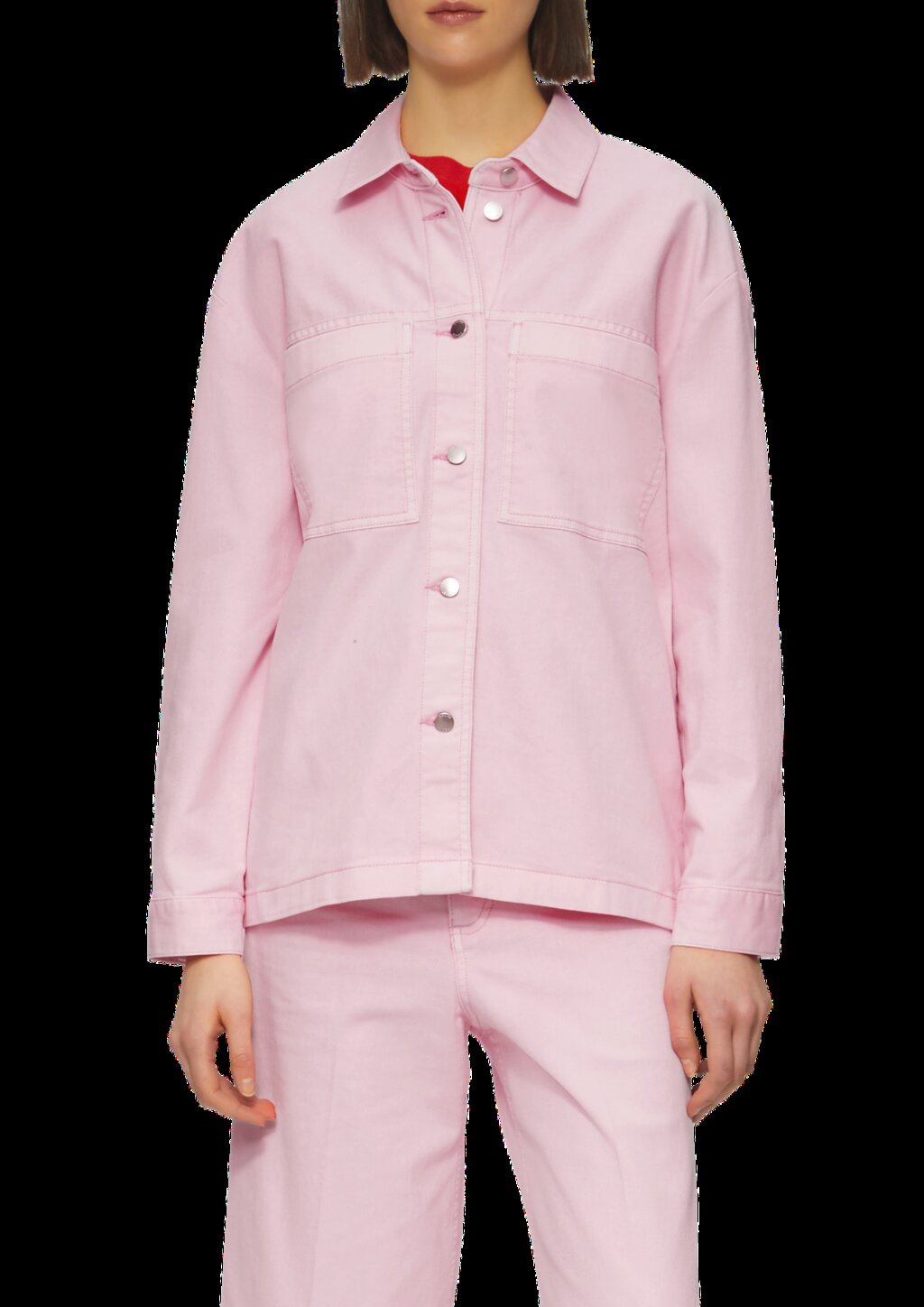 Overshirt aus Twill im Relaxed Fit