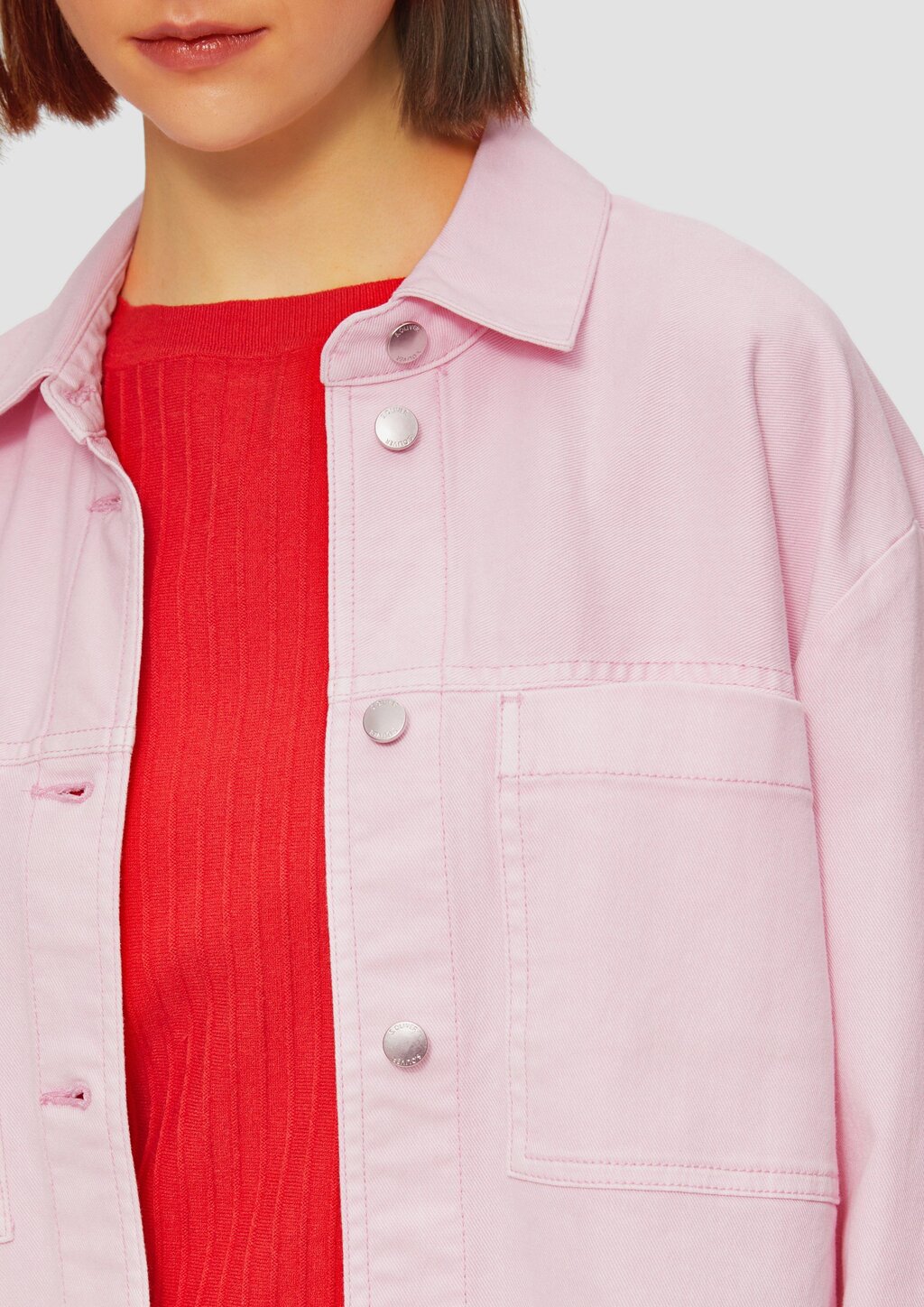 Overshirt aus Twill im Relaxed Fit