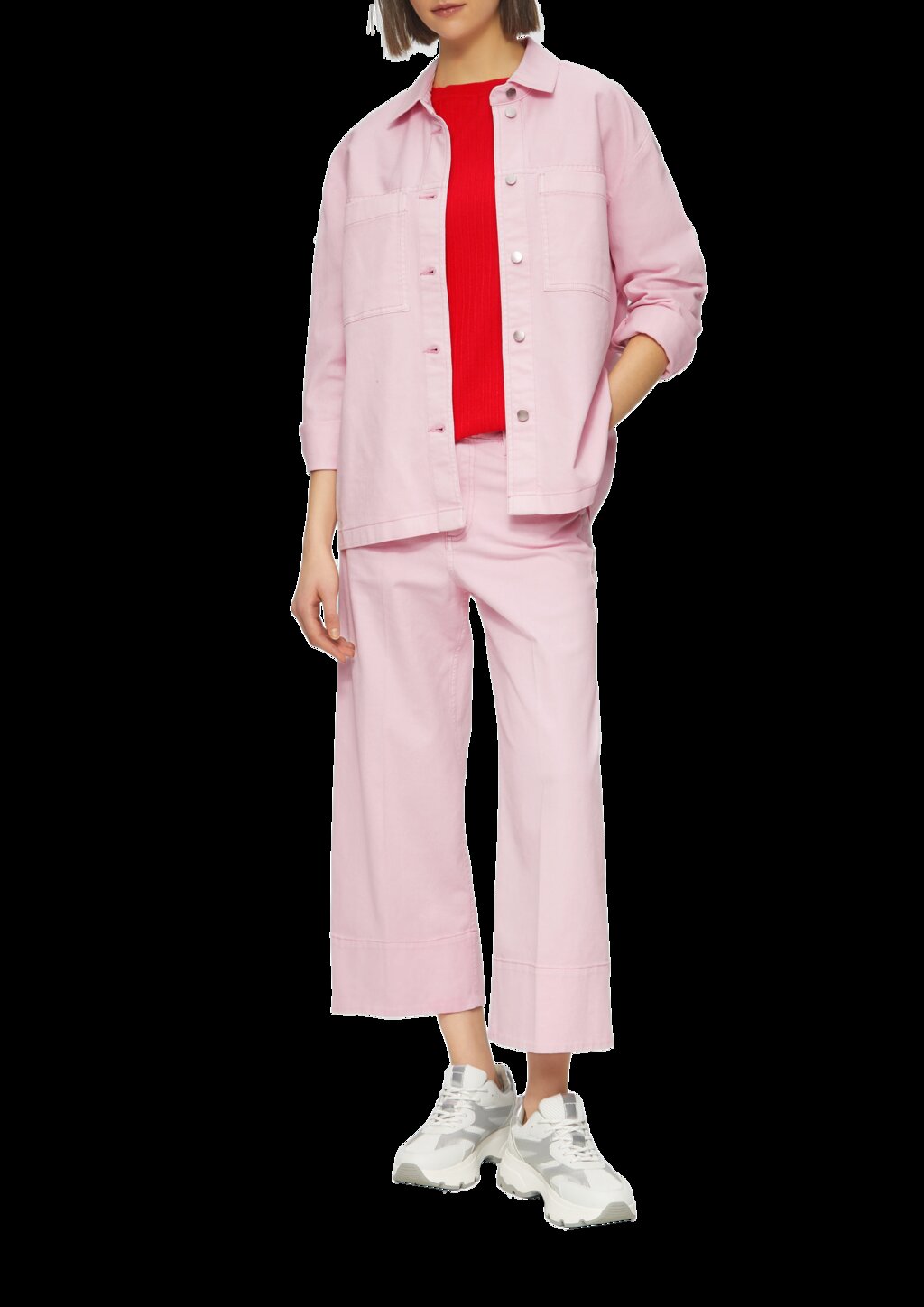 Overshirt aus Twill im Relaxed Fit