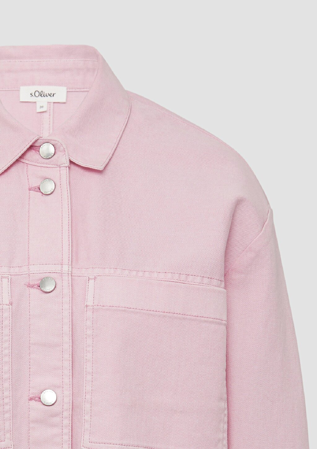 Overshirt aus Twill im Relaxed Fit