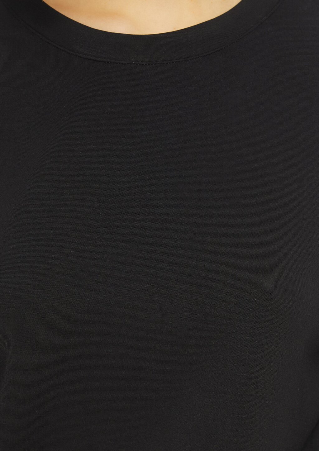 Scuba-Sweatshirt mit Faltendetails