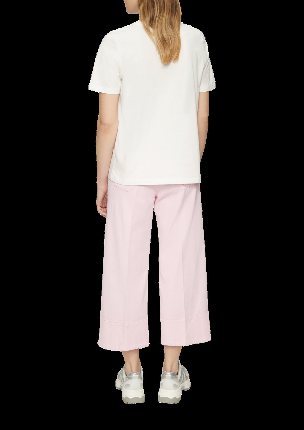 Baumwoll-T-Shirt im Relaxed Fit mit Frontprint