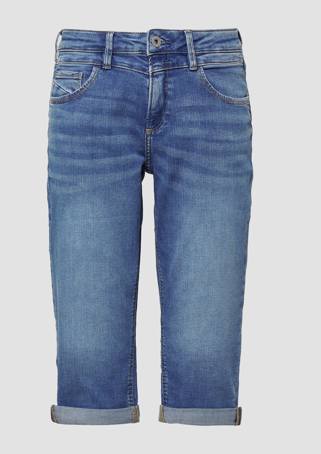 Jeans Catie / Slim Fit / Mid Rise / Capri Length