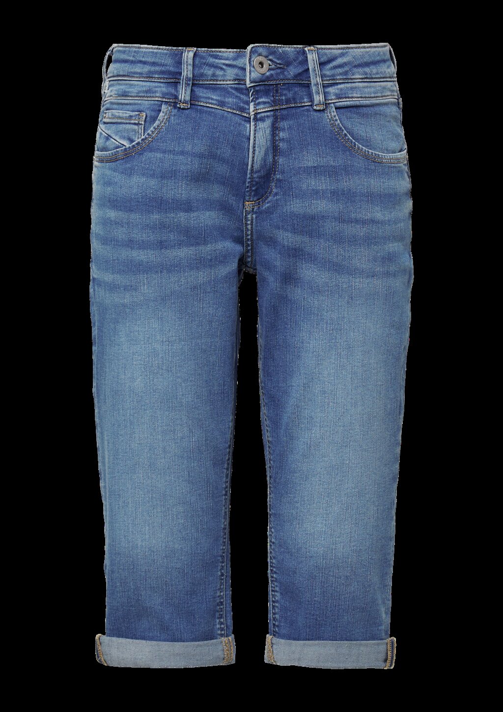 Jeans Catie / Slim Fit / Mid Rise / Capri Length