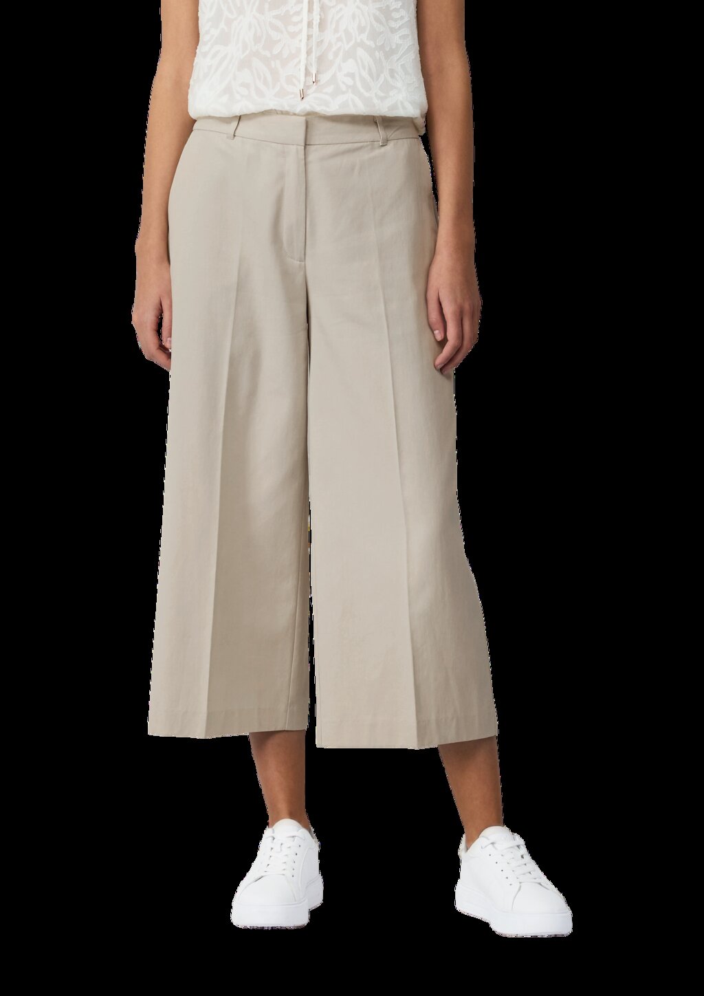 Culotte mit Wide Leg