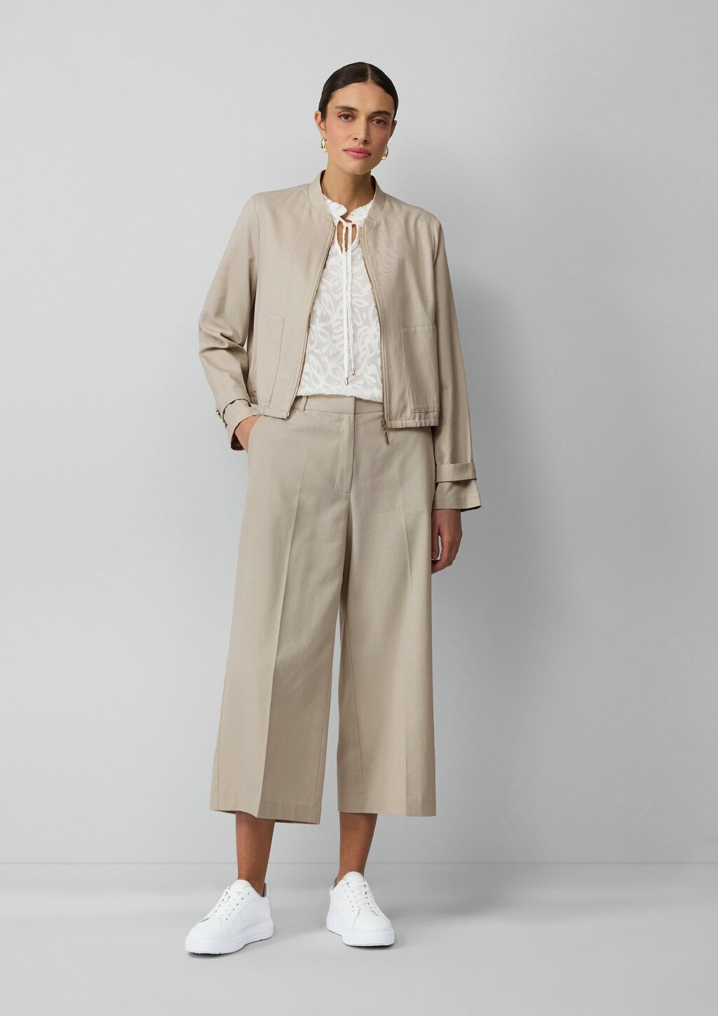 Culotte mit Wide Leg