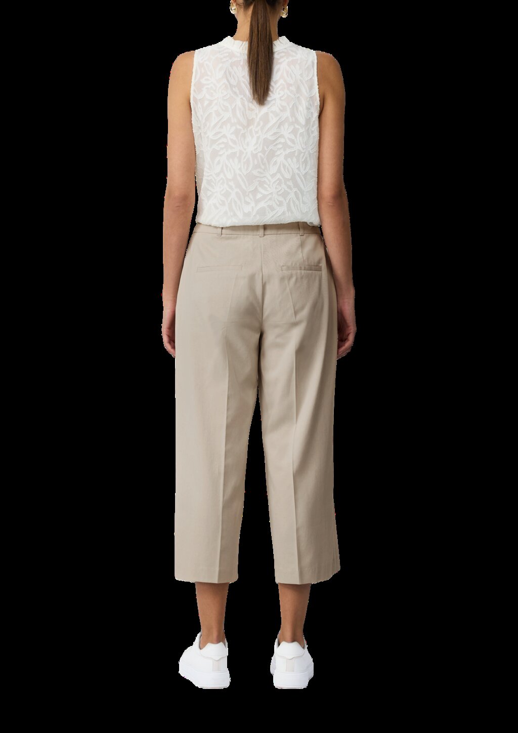 Culotte mit Wide Leg