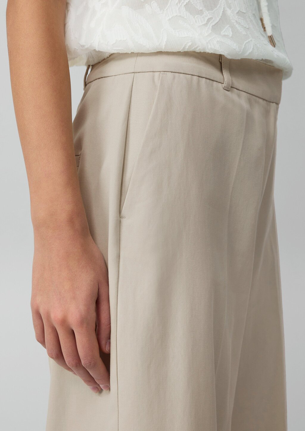 Culotte mit Wide Leg