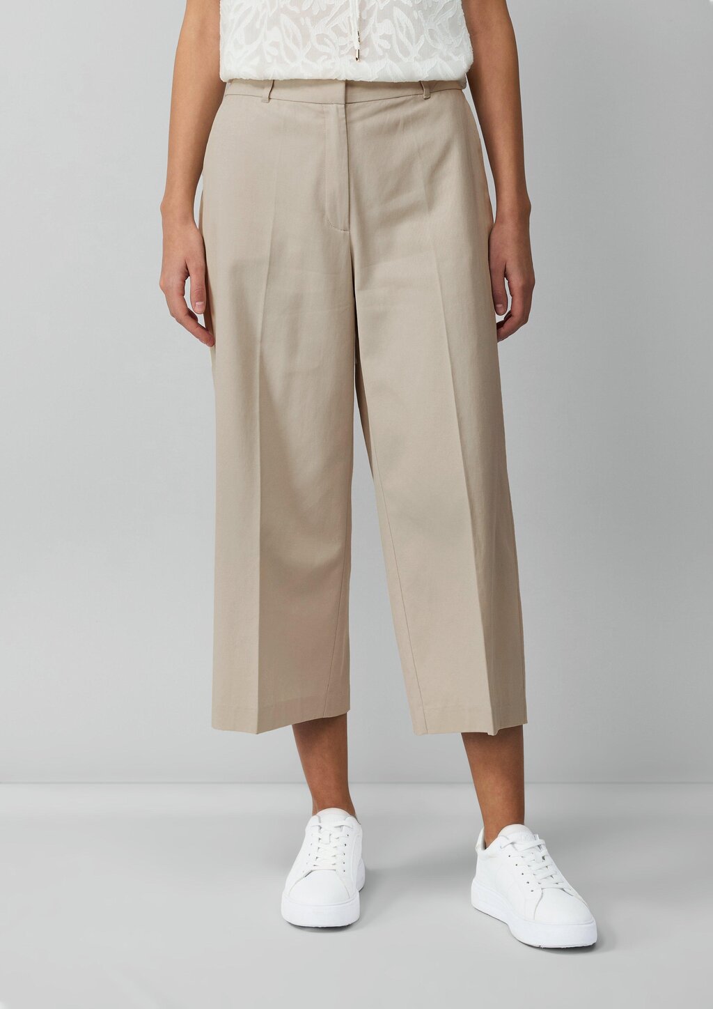 Culotte mit Wide Leg