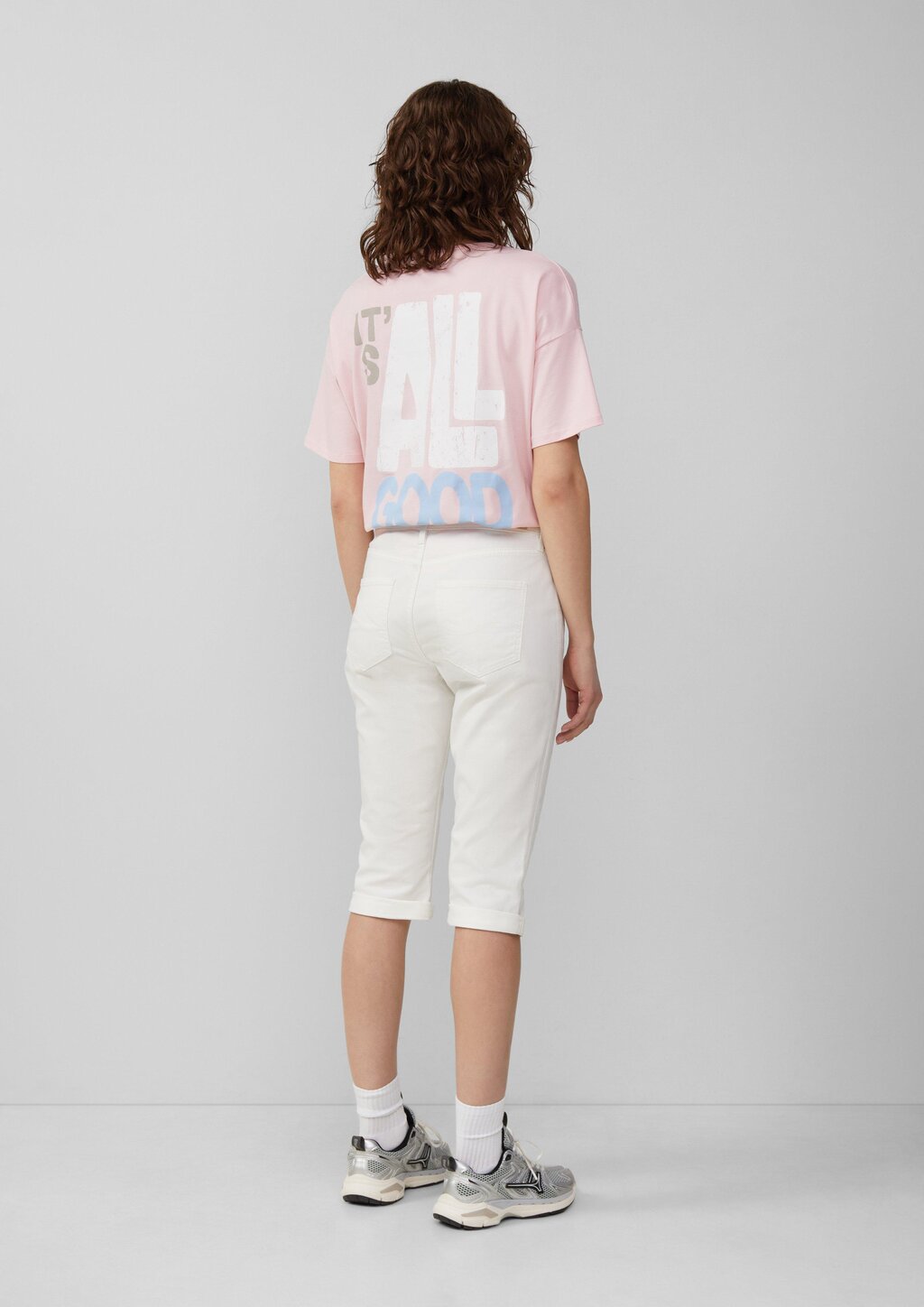 Jeans Catie /Slim Fit / Mid Rise / Capri Length