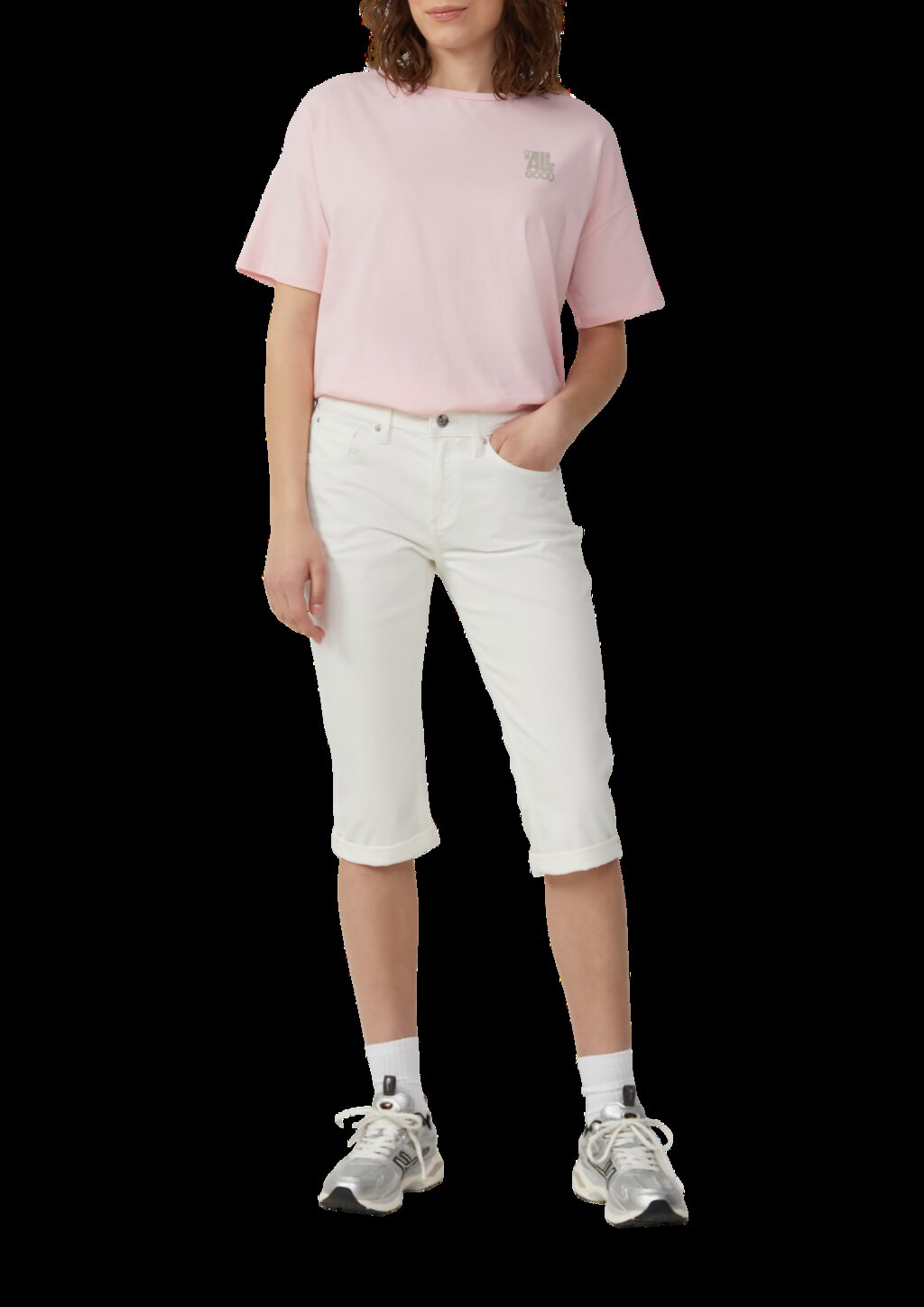 Jeans Catie /Slim Fit / Mid Rise / Capri Length