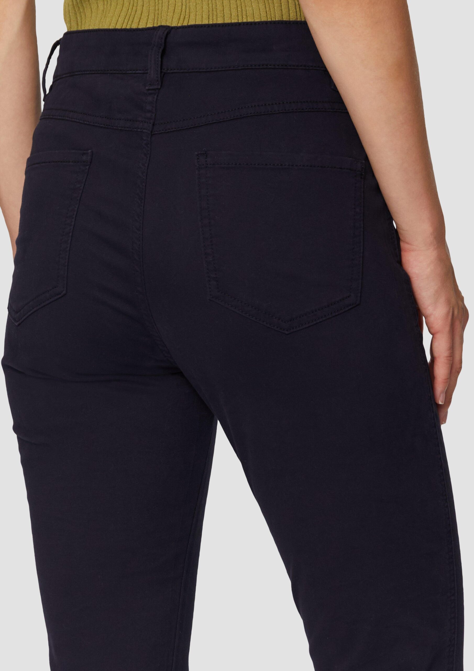 Ankle-Hose im Slim Fit mit mittelhohem Bund