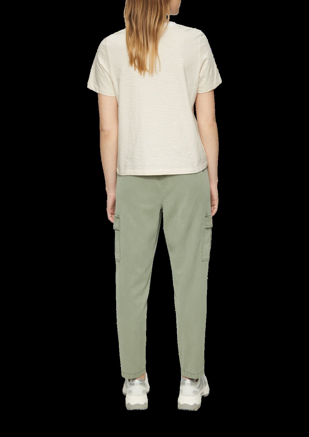 Streifenshirt mit Schmuckperlen