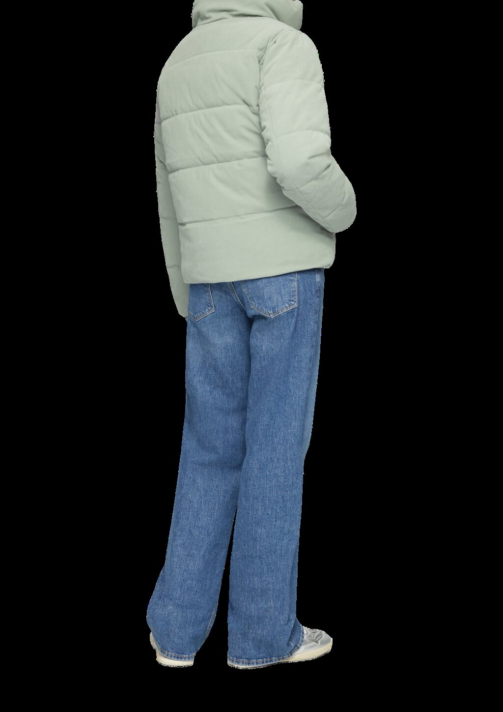 Wattierte Jacke aus Cord