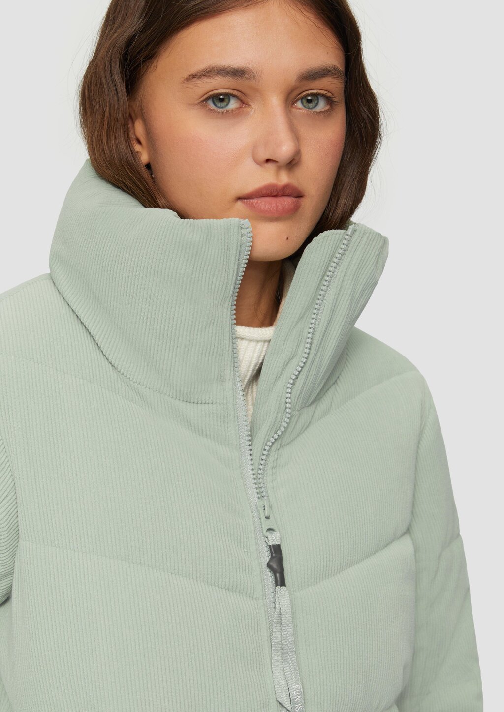 Wattierte Jacke aus Cord