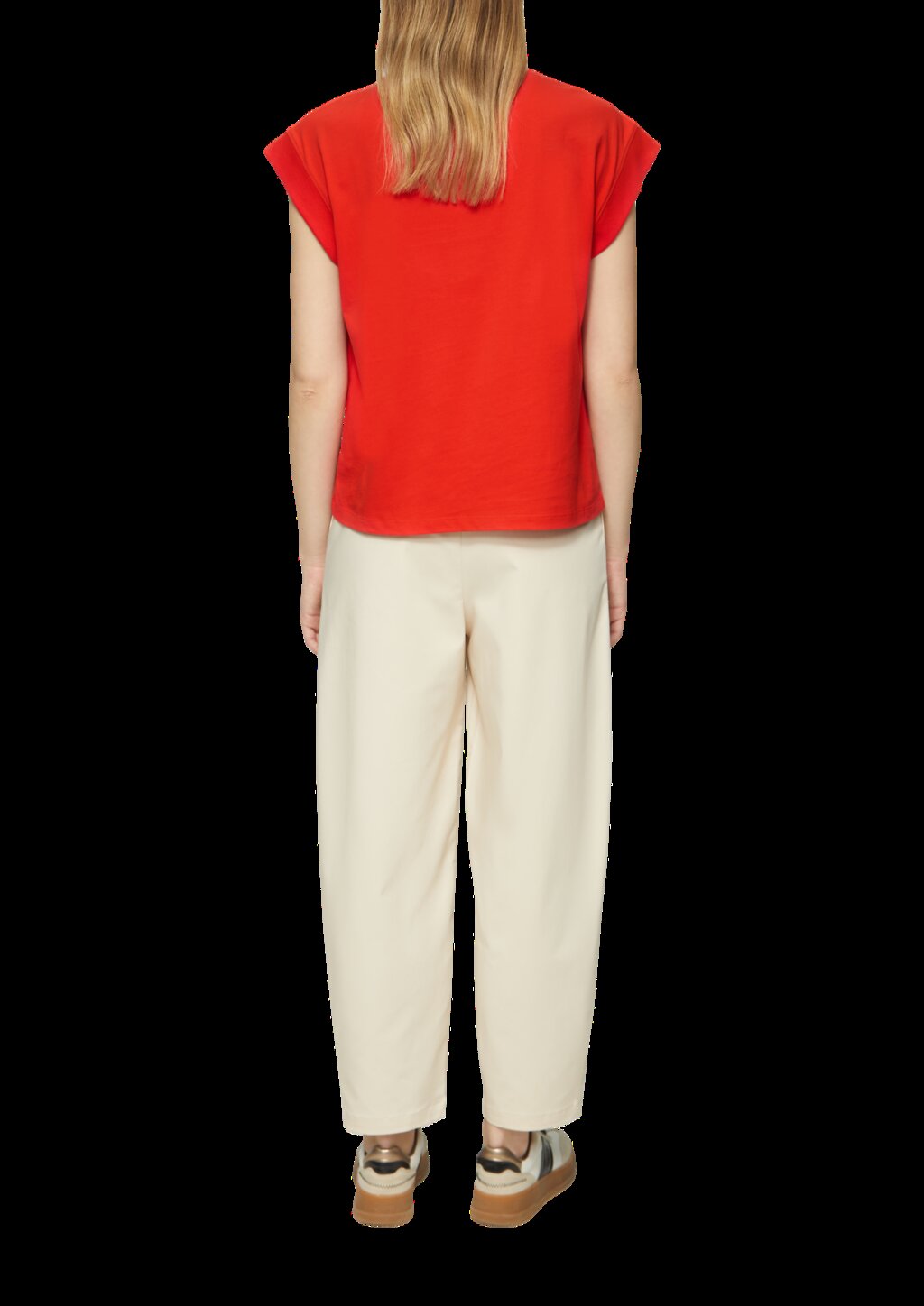 T-Shirt im Relaxed Fit mit überschnittenen Schultern