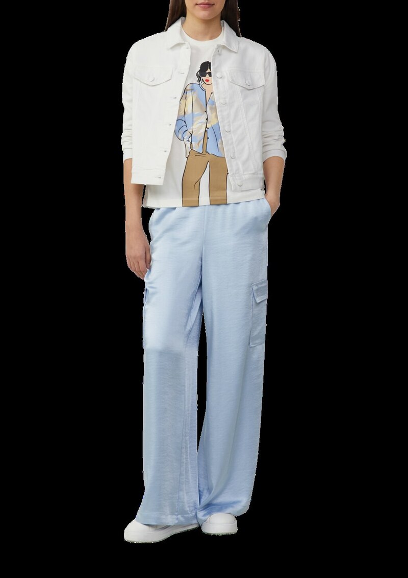 Jerseyshirt im Relaxed Fit mit Effekt-Artwork