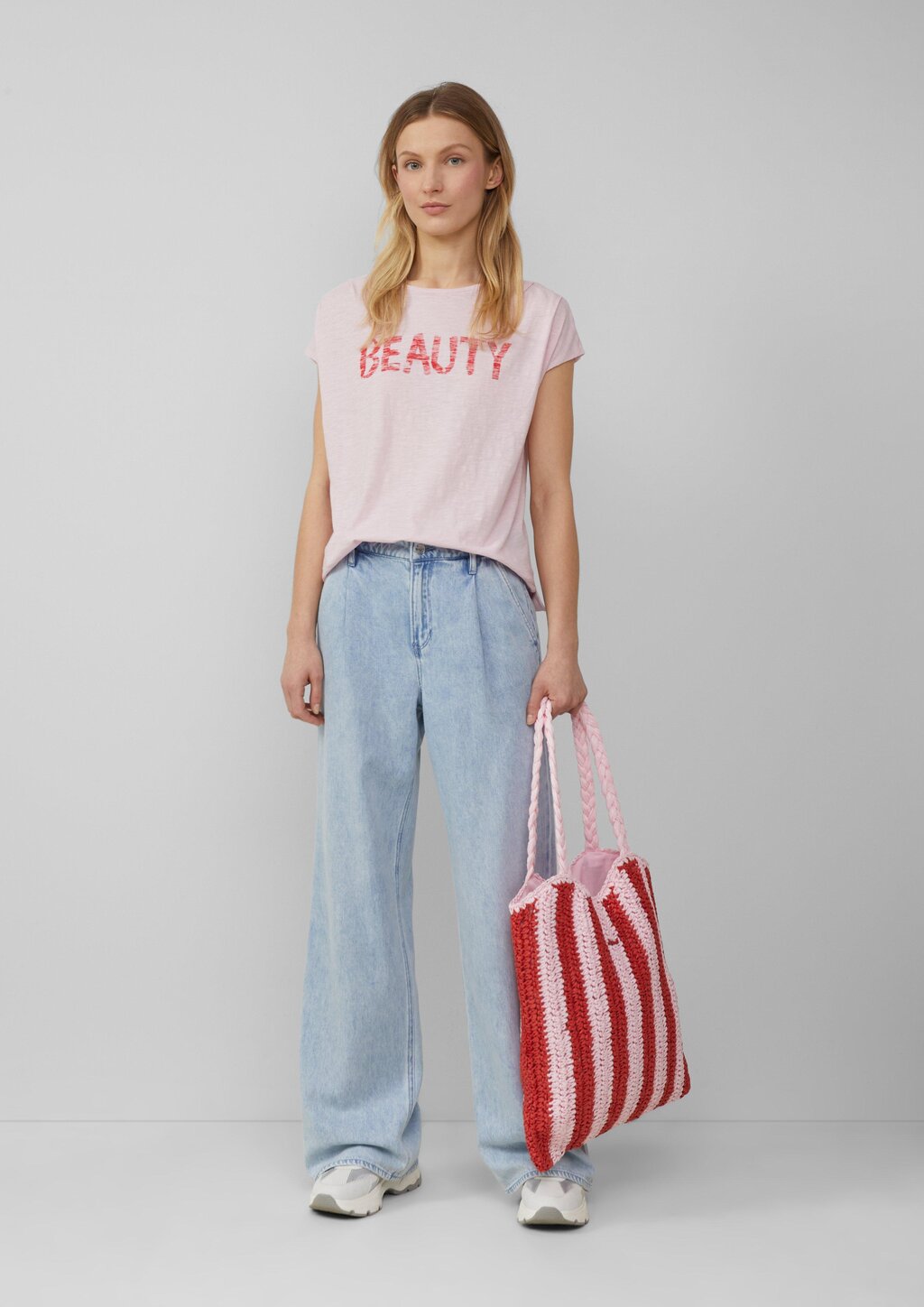 Ärmelloses T-Shirt im Relaxed Fit mit Frontprint