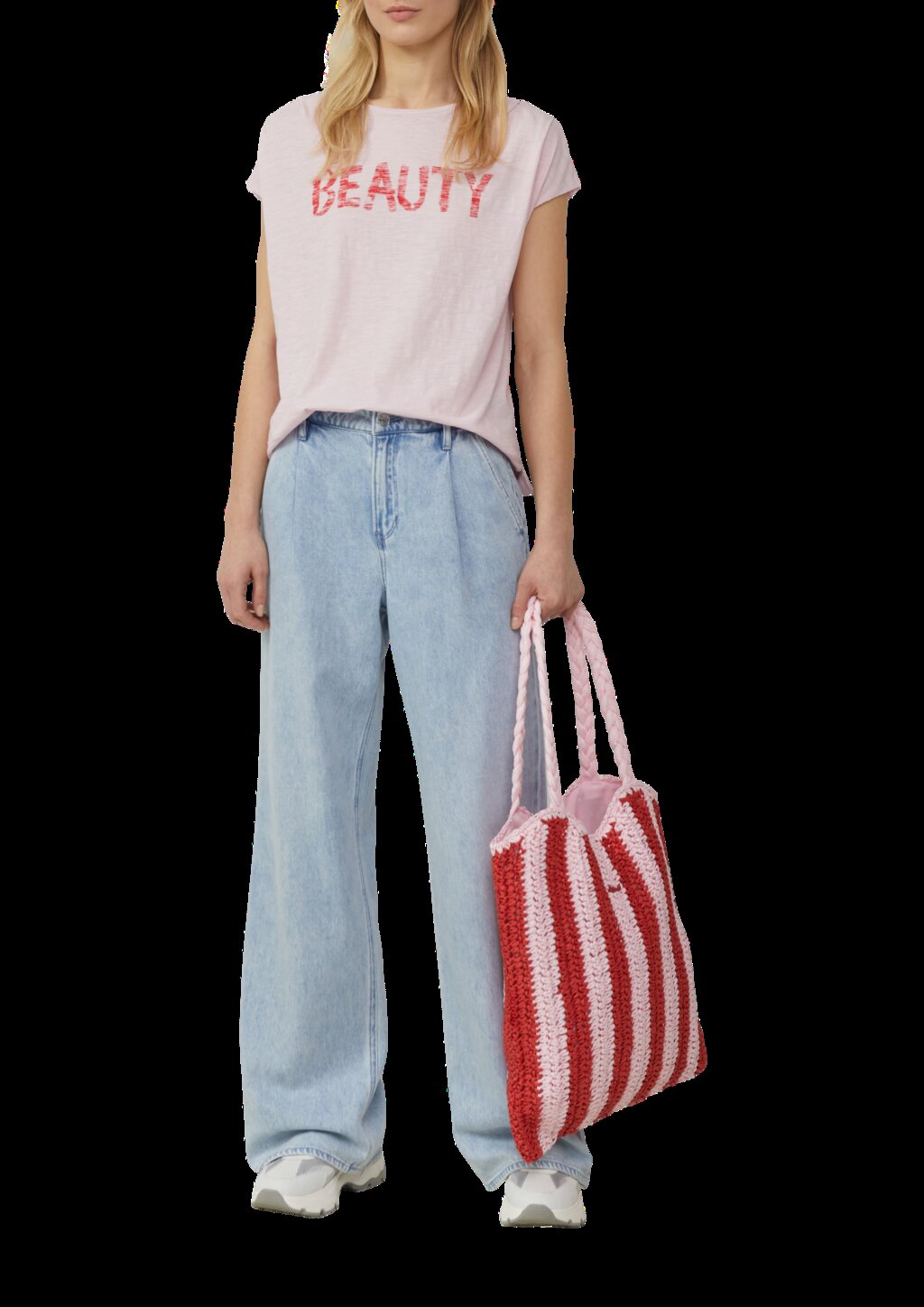 Ärmelloses T-Shirt im Relaxed Fit mit Frontprint