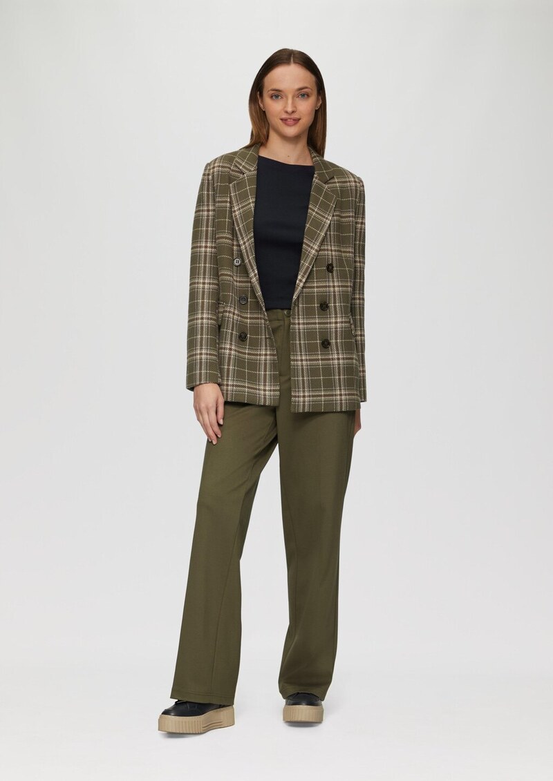 T-Shirt mit 3/4-Arm und U-Boot Ausschnitt