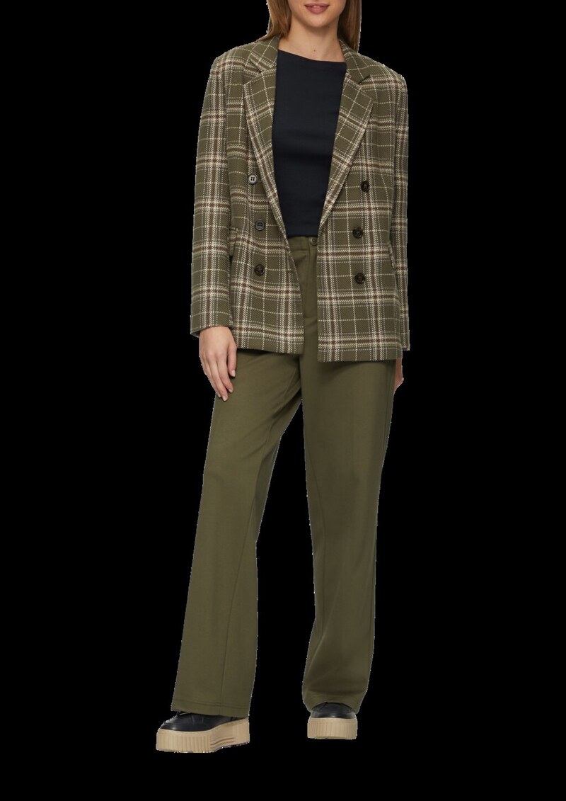 T-Shirt mit 3/4-Arm und U-Boot Ausschnitt