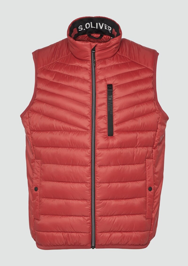 Sportive Steppweste mit Kontrastdetails | 360° Circular Vision