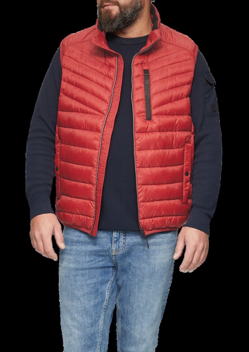 Sportive Steppweste mit Kontrastdetails | 360° Circular Vision