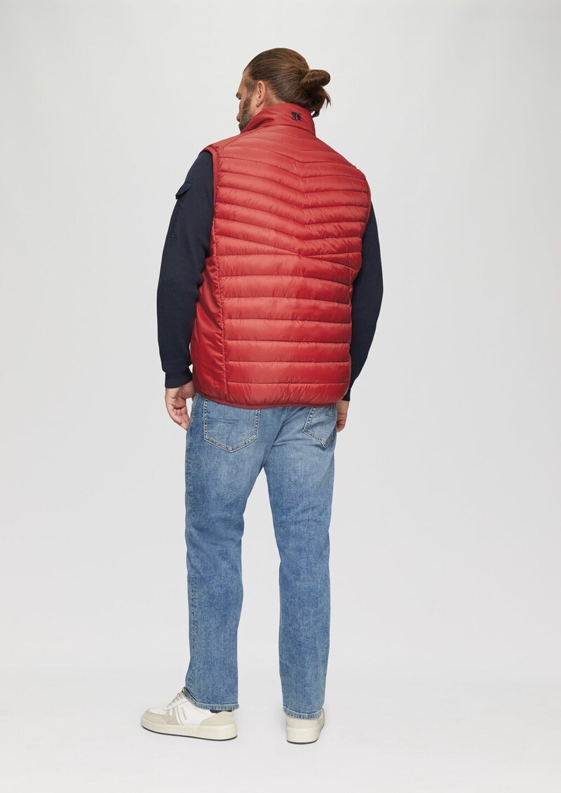 Sportive Steppweste mit Kontrastdetails | 360° Circular Vision