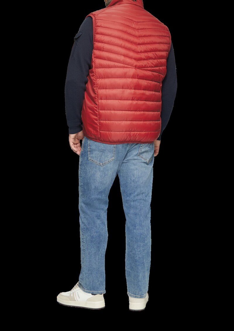 Sportive Steppweste mit Kontrastdetails | 360° Circular Vision