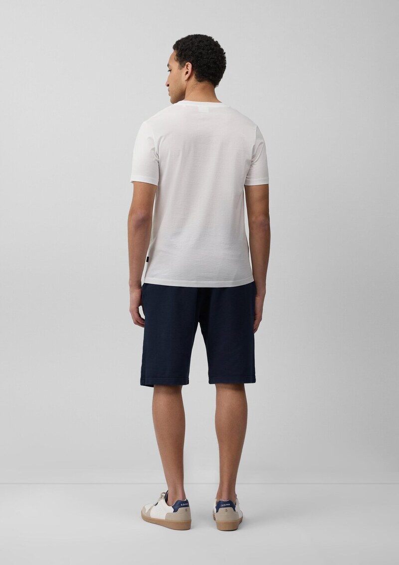 Detroit: Sweat-Bermuda im Relaxed Fit mit Garment Dye