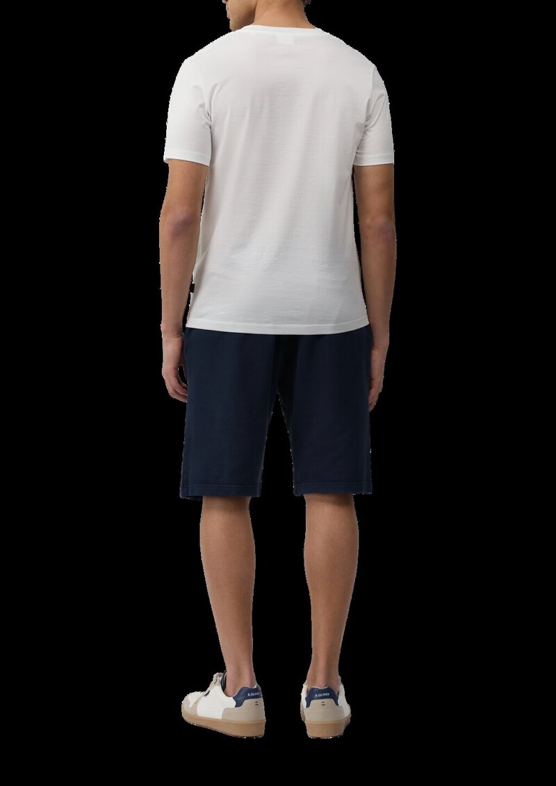 Detroit: Sweat-Bermuda im Relaxed Fit mit Garment Dye