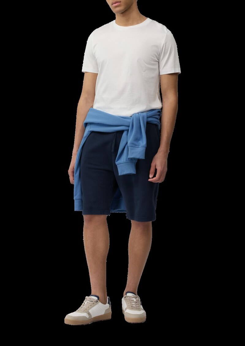 Detroit: Sweat-Bermuda im Relaxed Fit mit Garment Dye