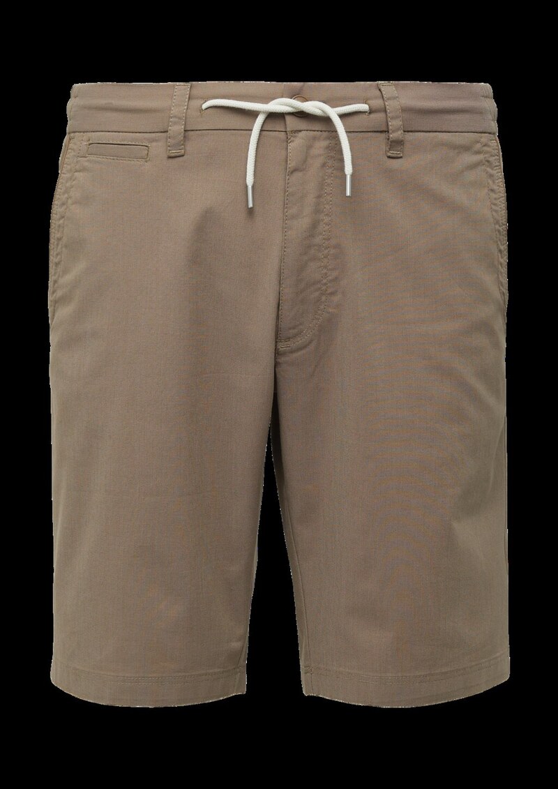 Phoenix: Strukturierte Chino-Shorts mit Elastikbund