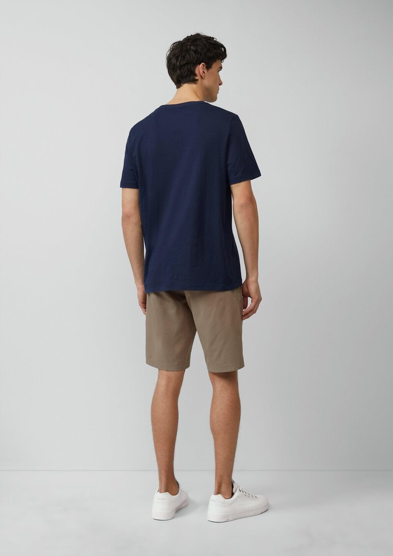 Phoenix: Strukturierte Chino-Shorts mit Elastikbund