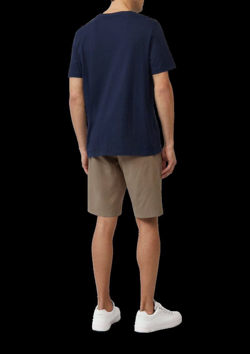 Phoenix: Strukturierte Chino-Shorts mit Elastikbund