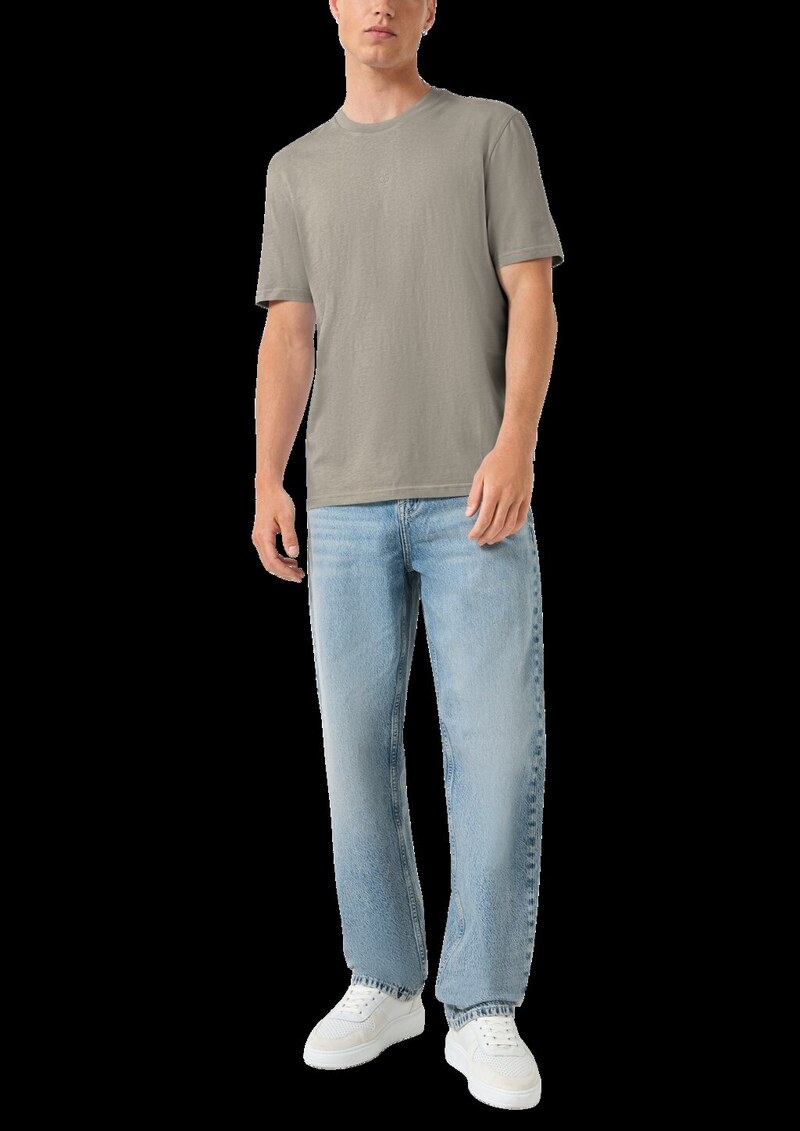 Basic-Shirt mit Logo