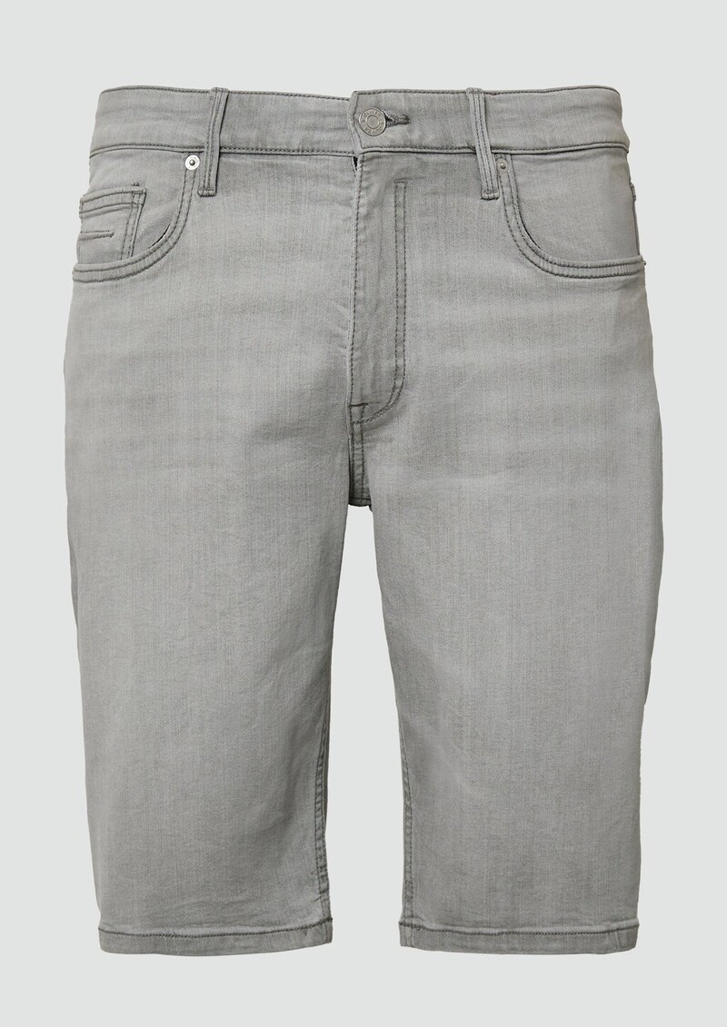 Bermuda-Jeans / Regular Fit / Mid Rise / Straight Leg