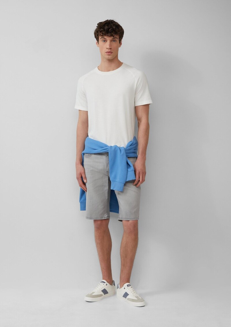 Bermuda-Jeans / Regular Fit / Mid Rise / Straight Leg