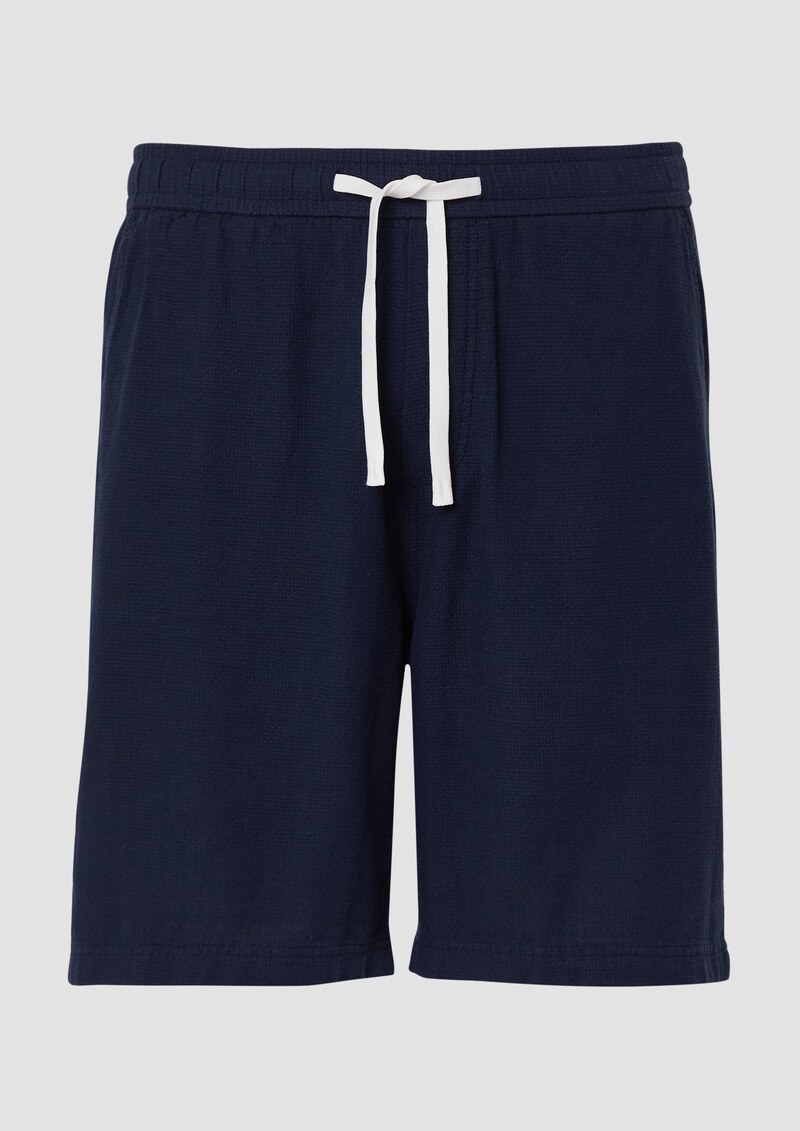 Detroit: Strukturierte Bermuda im Relaxed Fit