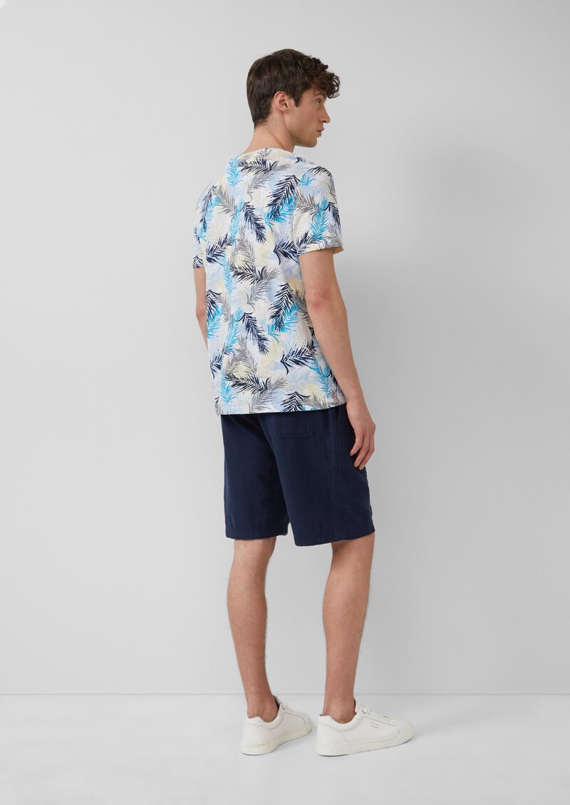 Detroit: Strukturierte Bermuda im Relaxed Fit